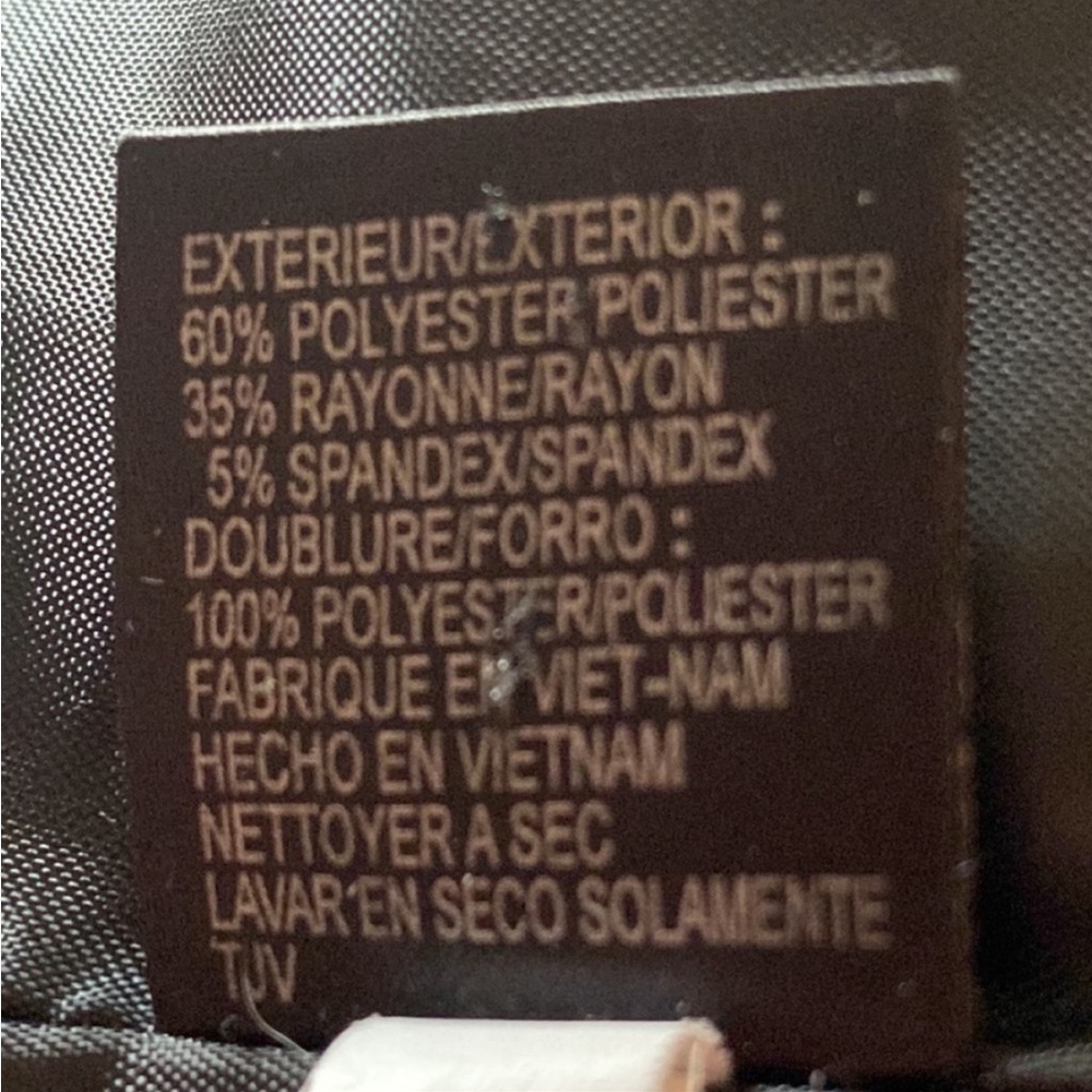 Tahari Arthur S. Levine Black Blazer 8 Petite - Picture 12 of 12